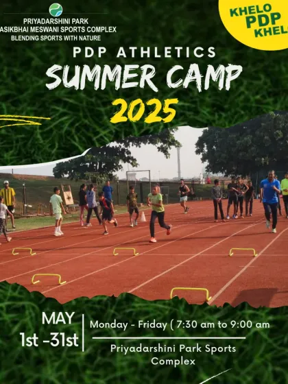 Get a head start with my PDP Athletics Summer Camp. This flyer gives you a glimpse of our popular annual camp, a month-long program of intensive training on the track, designed to build speed and skill.
