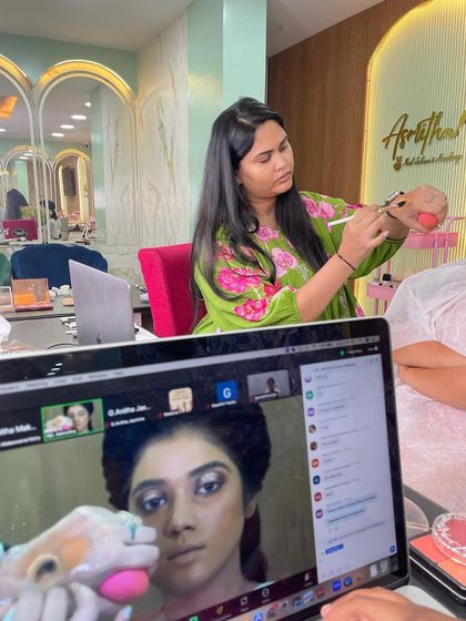 Asmitha Makeover Artistry - Professional Beauty Artist Courses The Learning Experience: In-Class Practice photo 39