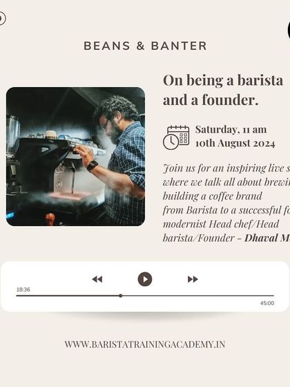 We connect our community with industry leaders through live sessions, offering insights into building a successful coffee brand from the ground up.