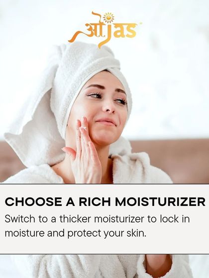 For winter, switch to a thicker, richer moisturizer. This helps lock in moisture and create a protective barrier against the cold, dry air.