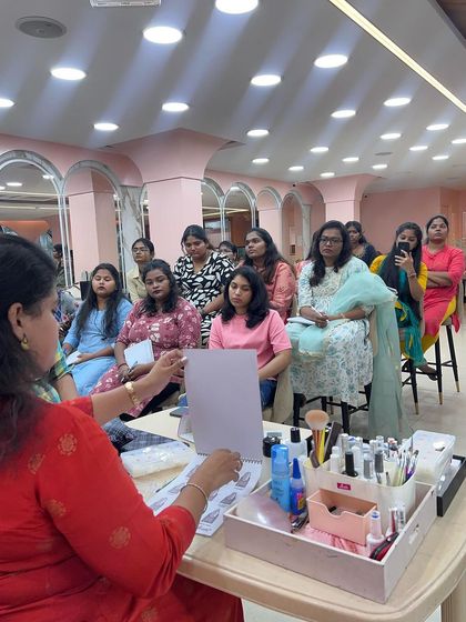 Asmitha Makeover Artistry - Nail Services & Training Professional Nail Art Course photo 34