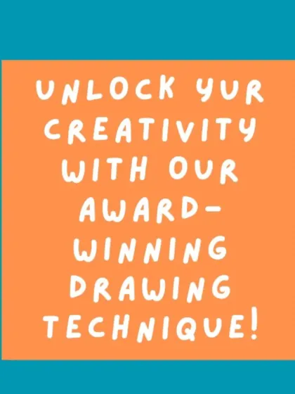 Unlock your creativity with our award-winning drawing technique, the foundation for all our specialized curricula, including graphic design.
