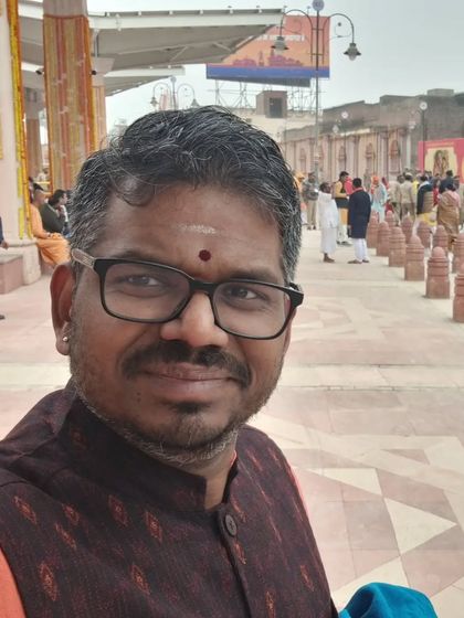 A selfie from the premises of the Shri Ram Janmabhoomi Mandir. For my generation, this day marked a partial catharsis and a powerful beginning.