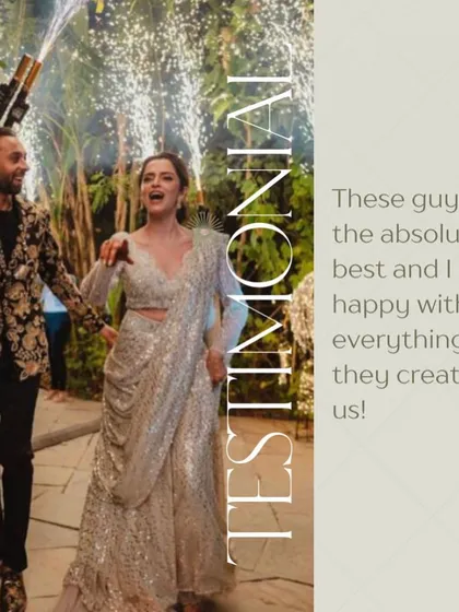 "These guys are the absolute best and I am so happy with everything that they created for us!" Simple, heartfelt words like these are the biggest compliment I can receive.