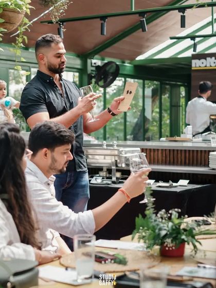 Performing during a brunch event at a beautiful, sunlit venue. My magic is versatile and can be adapted to any setting, from a dark auditorium to a bright, casual restaurant.