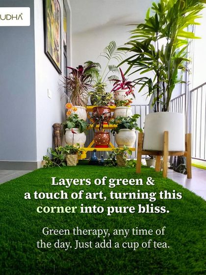 Paudha - Outdoor Space Design & Transformation Balcony Gardens & Cozy Nooks photo 20