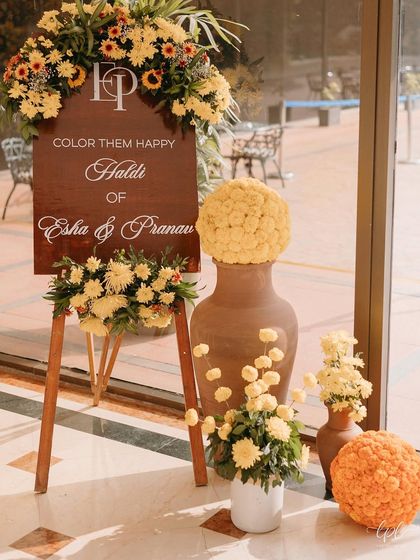 Vibrant Mehendi & Haldi Functions photo 13