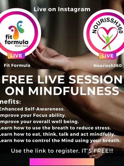 We often collaborate with wellness experts for free sessions on topics like mindfulness. Here's an example of a live session focused on breathwork and holistic living.
