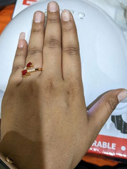 Every great set of nails starts here. This photo shows a client's natural nails, ready for me to begin the transformation process into a beautiful and long-lasting set of extensions.