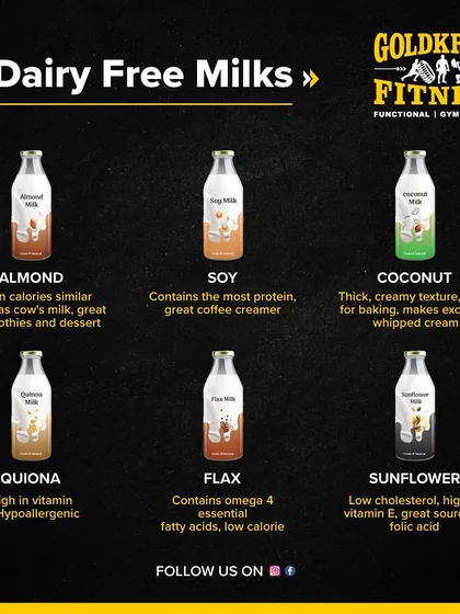 If you're looking for dairy-free milk alternatives, you have many options. Almond, soy, coconut, quinoa, flax, and sunflower milk each offer unique benefits and textures.