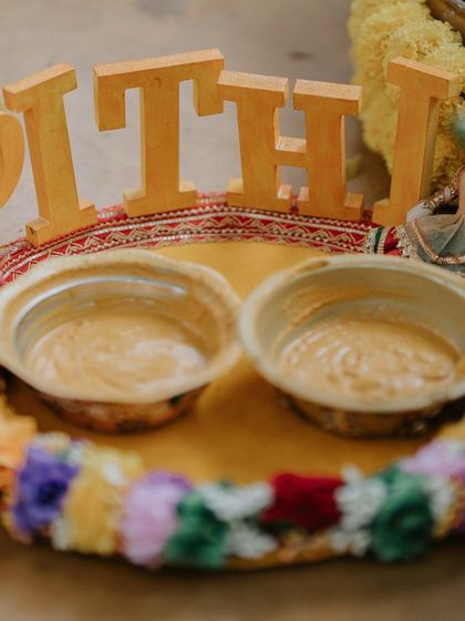 The Tales of Tradition - Wedding Planning & Design Sun-Kissed Haldi Ceremonies photo 89