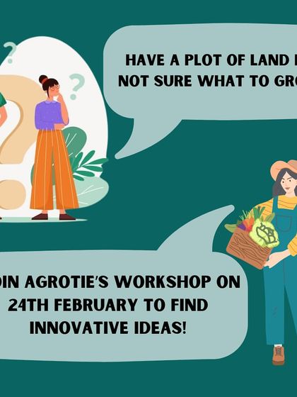 Have a plot of land but not sure what to grow? Join our online workshop on production planning to get innovative ideas for your space.