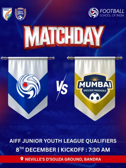 A big day for our young squad as they enter the AIFF Junior Youth League Qualifiers.