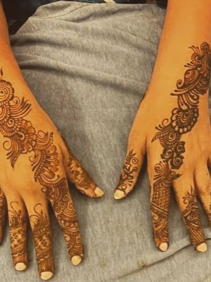 Hussaina Mehendi Artist - Party & Festive Mehendi Modern Arabic & Indo-Arabic Styles photo 6