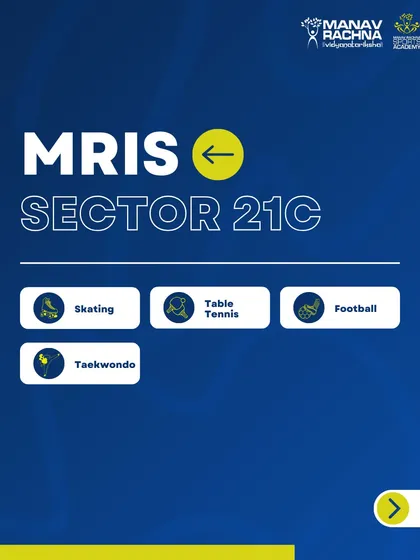 Our MRIS Sector 21C campus offers skating, table tennis, football, and taekwondo as part of the summer sports camp.