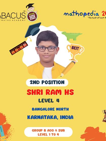 Abacus D Maths Academy - Educational Franchise & Teacher Training Mathopedia: Our Annual Competitions photo 23