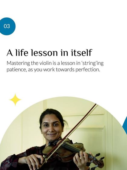 Mastering the violin is a lesson in patience and perseverance. The discipline required to perfect your technique builds character and teaches the value of dedication.
