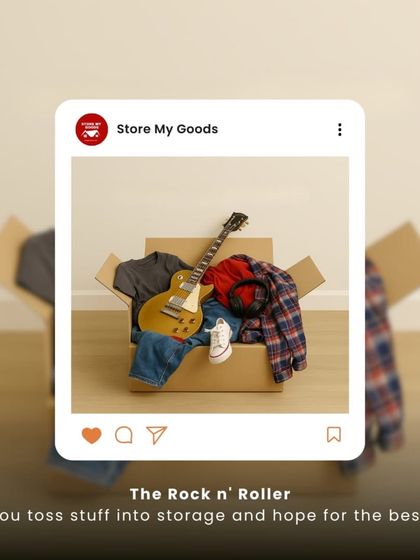 Are you the 'Rock n' Roller' who just tosses stuff into storage and hopes for the best? This is one of the many storage personalities. Let's find out which one you are!