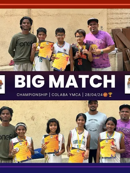 Celebrating our U-12 boys and girls after a big match at the Colaba YMCA. In every game, you either win or you learn, and today they did both.