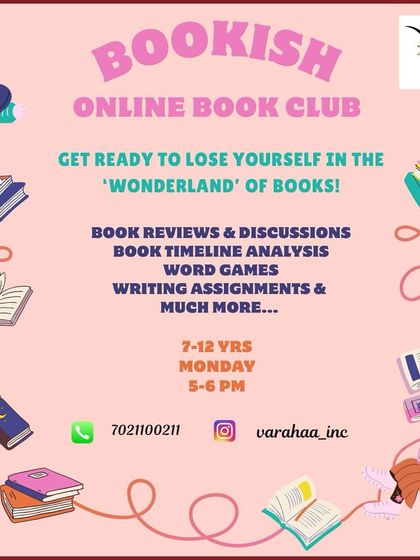 Get ready to lose yourself in the 'wonderland' of books with our online book club, Bookish. For ages 7-12, we offer a platform for book reviews, discussions, word games, and writing assignments to immerse young readers in the world of literature.