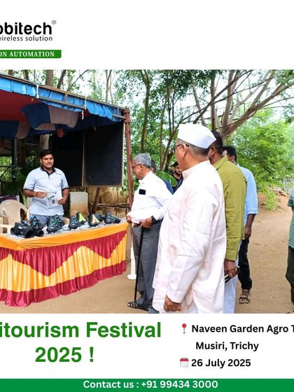 More interactions at our stall during the Agritourism Festival, sharing our knowledge with interested visitors.