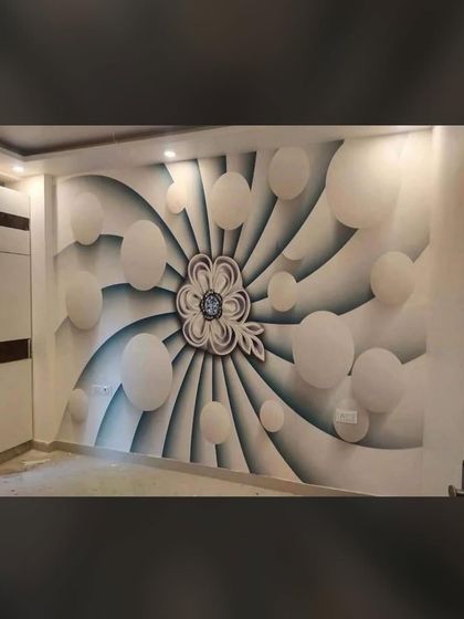 Sameer Khan - Wallpaper & Wall Mural Installation Modern Abstract & Geometric Murals photo 13