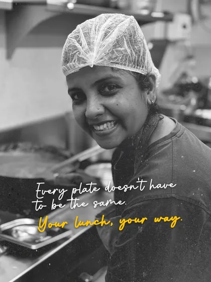 Every plate doesn't have to be the same. Your lunch, your way. We believe in customization and care, and our team delivers on that promise.