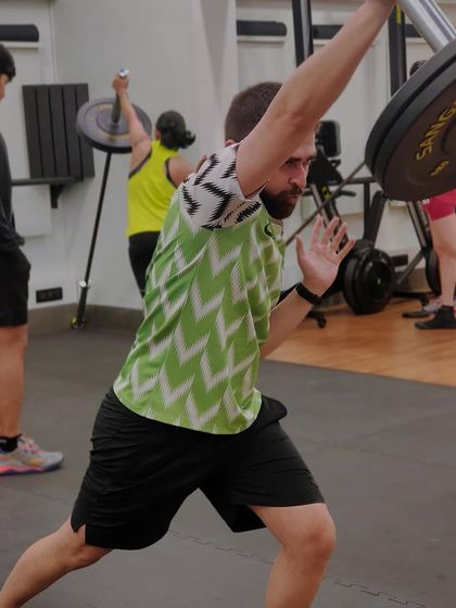The energy during Landmine Mondays is always high. Members push themselves through challenging sets, building strength and endurance together.