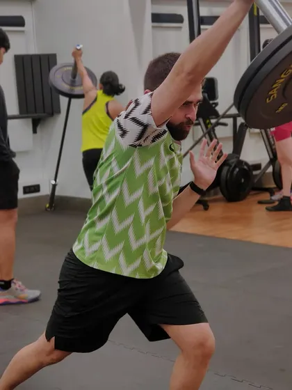 The energy during Landmine Mondays is always high. Members push themselves through challenging sets, building strength and endurance together.