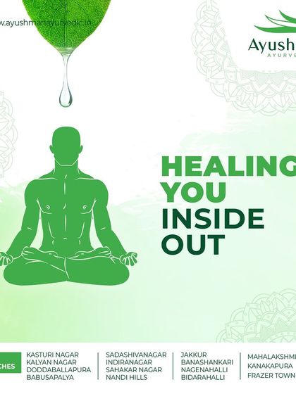 Our goal is to heal you from the inside out. This graphic represents our holistic approach, where treatments cleanse and balance your internal systems to manifest as external health, vitality, and peace.