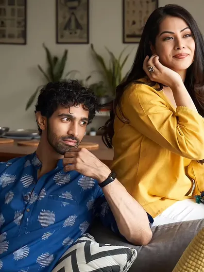 This lifestyle brand shoot showcases my signature 'no-makeup' makeup style. I created a fresh, glowing look for both the male and female models to appear authentic and relatable, which is ideal for e-commerce and advertising campaigns.