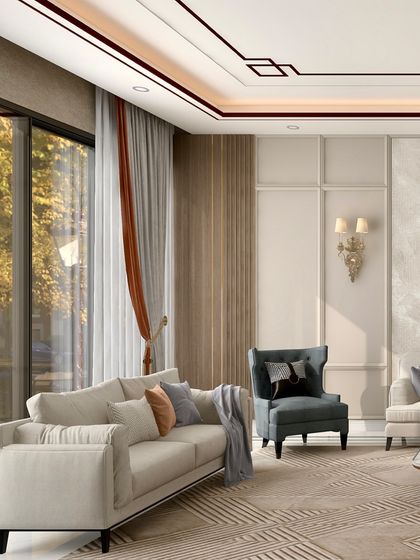 This living room is a study in comfort and sophistication. We use neutral hues, soft textures, and carefully selected furniture to create a space you will never want to leave.