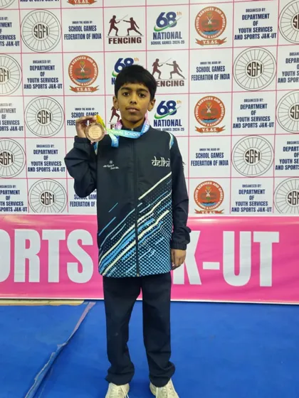 Congratulations to Pranjay for his Bronze medal at the 68th National School Games Fencing Championship. His individual achievement is a source of great pride for our club.