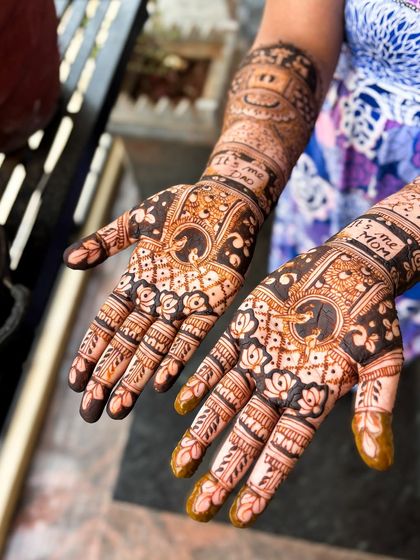 Lotus Mehendi Arts - Bridal & Occasion Mehendi Baby Shower & Naming Ceremony Mehendi photo 16