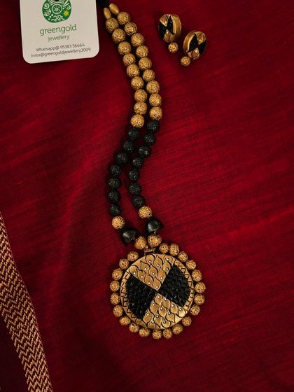 Greengold - Handcrafted Indian Jewellery Earthy Terracotta Jewellery photo 12