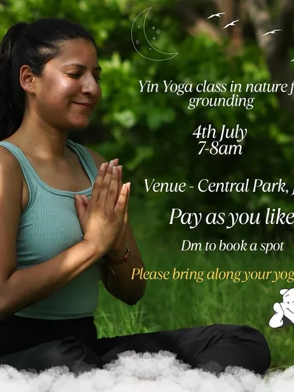Come join me for a Yin Yoga class in nature at Central Park, Jaipur. This is a pay-as-you-like session to help us ground our anxious selves in a beautiful, natural setting.