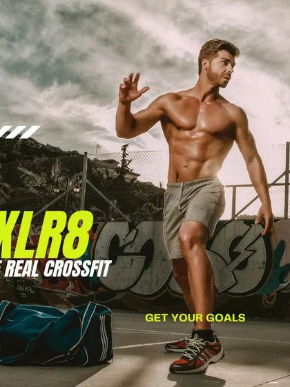 Get your goals. A motivational shot of an athlete ready for action.