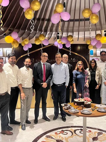 A group photo of our partners and team members at the 9th-anniversary celebration in our Delhi NCR office, marking another year of success and collaboration.