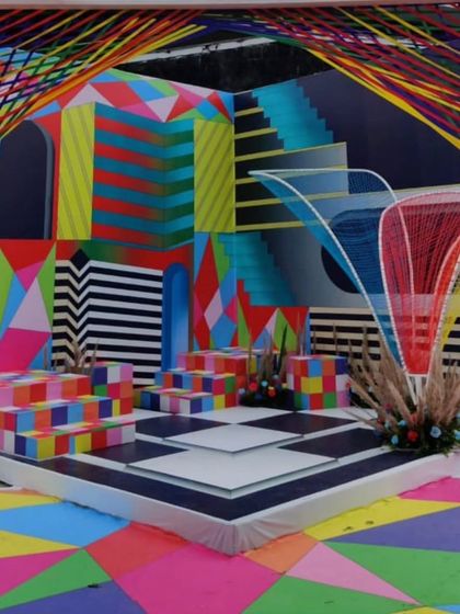 Colorful Beginnings: Haldi & Mehendi photo 4