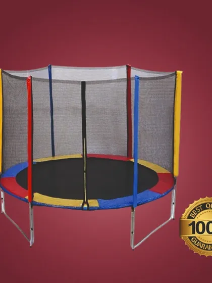 I manufacture high quality jumping trampolines that come with a strong safety net enclosure and padded poles. Built for durability and safety, they are available in all sizes for both kids and adults.