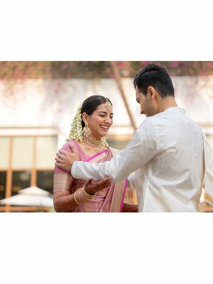 South Indian Bridal Drapes photo 8