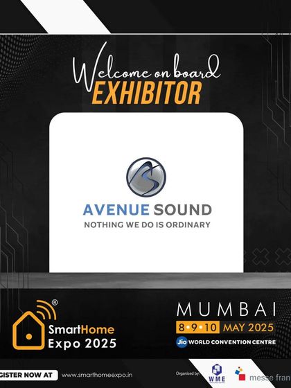 We are excited to have Avenue Sound, known for crafting extraordinary premium audio and home theater experiences, join us as an exhibitor.