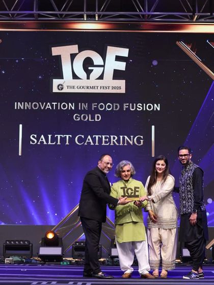 We are thrilled to be recognized for 'Innovation in Food Fusion' with a Gold award. This acknowledges our creative spirit and our passion for blending global techniques with the rich tapestry of Indian flavours.