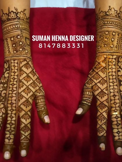 Suman Mehndi Designer - Bridal & Wedding Henna Designs for Every Celebration photo 5
