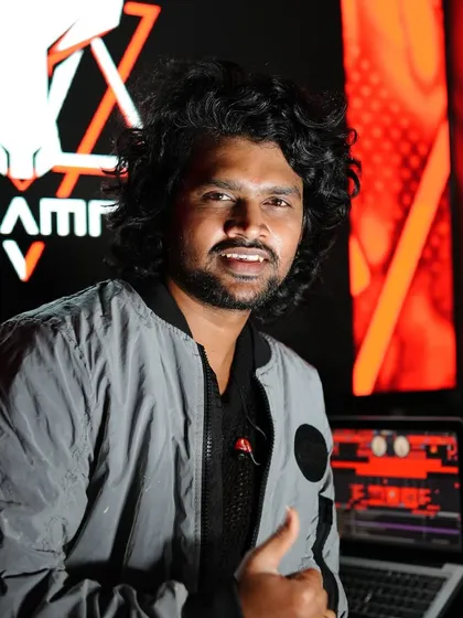 This is me, the vibe creator. Behind the decks is where I feel most alive, shaping the energy of the room. Whether it's with my laptop in the studio or at a massive club, my focus is always on creating an unforgettable experience.