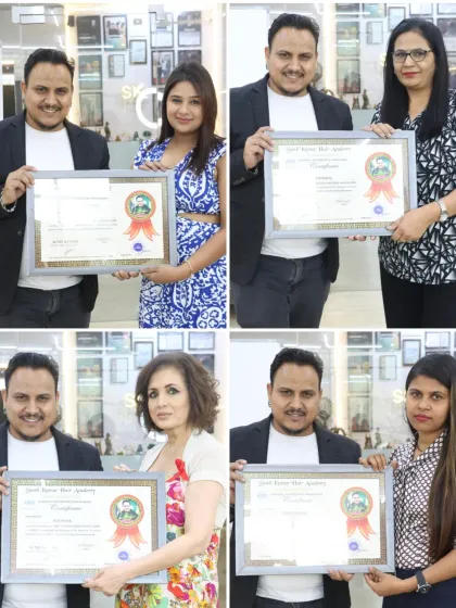 Sunil Kumar - Professional Hairstyling Courses & Training Our Proud Graduates: Student Success photo 32