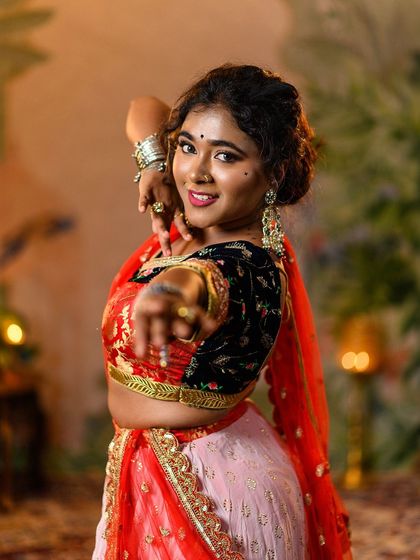 Bhargavi and Poorvika - Ethnic & Fusion Wear Rental Bollywood Recreations photo 4