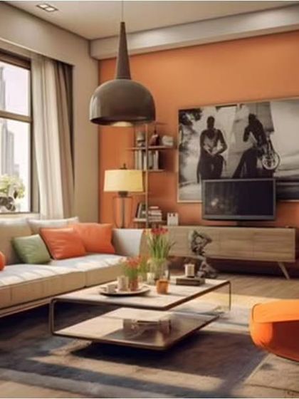 Dreaming in Colors & Textures - Modular Interiors & Room Renovation Living Rooms & Entertainment Centers photo 11