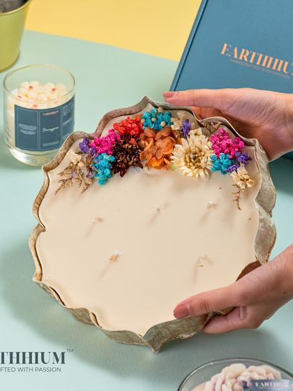 Statement Centerpieces: Urli & Bowl Candles photo 20