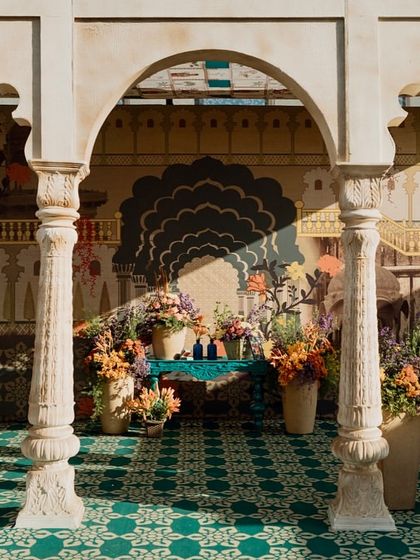 Neha Dua - Themed Wedding Design & Production Rang Mahal: A Rajasthani Welcome photo 15